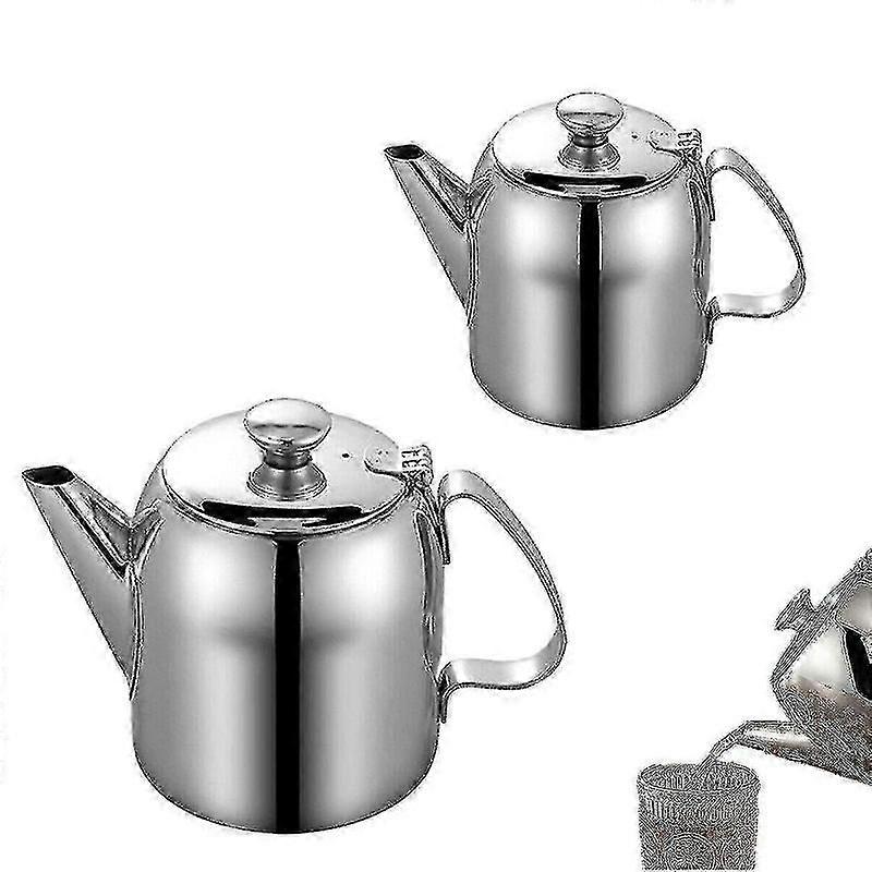 kaffe te tekedel rustfrit stål klaplåg