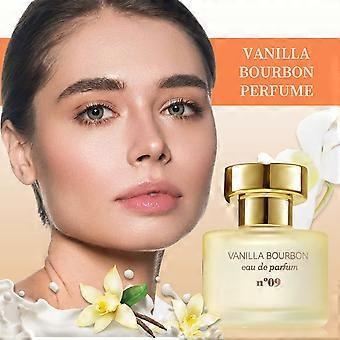 Nuovo profumo da donna alla vaniglia Bourbon, naturale, piccolo, fresco, elegante, a lunga durata, fragranza floreale, nicchia 50 ml.