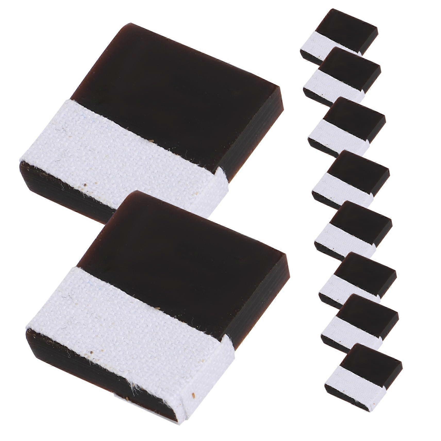 Professional Flute Pad  Kit with Glue Membrane, 10pcs Durable Tools for Stable Adhesion