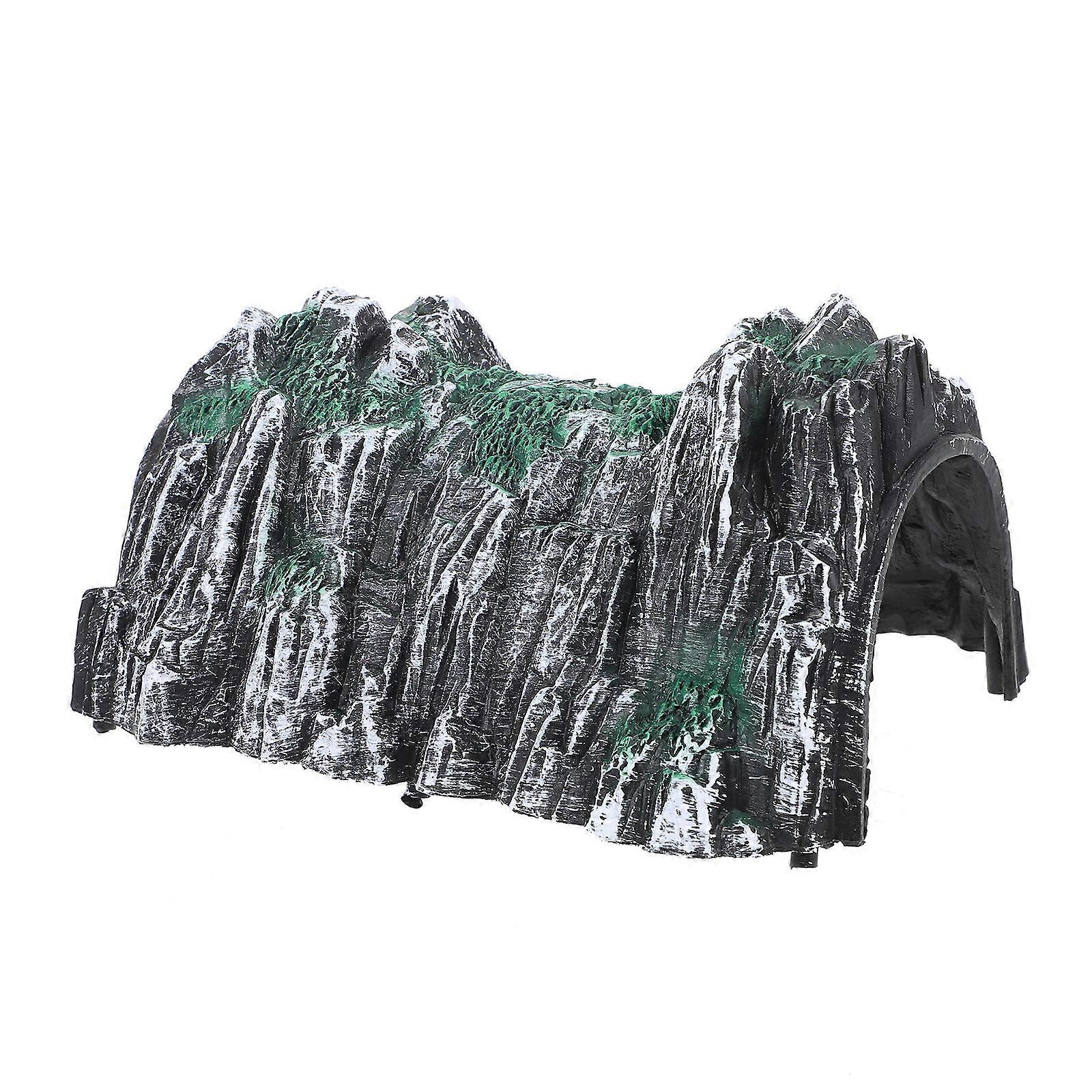Train Set Accessories Simulation Tunnel Model for Kids 4Pcs