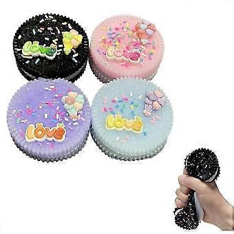 Klebrige Keks-Squishies, Fidget-Spielzeug für Erwachsene, Quetschspielzeug, Fidget-Spielzeug für Autisten, Stressbälle für Erwachsene, Fidget-Spielzeug, Geburtstags- und Osterkorbfüller