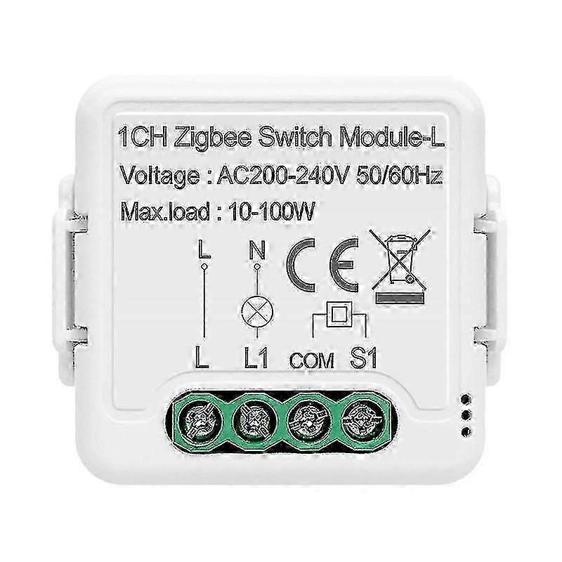 Zigbee 3.0 Tuya Dimmer Single Fire Switch Module - 1/2/3way Wireless Light Switch,z