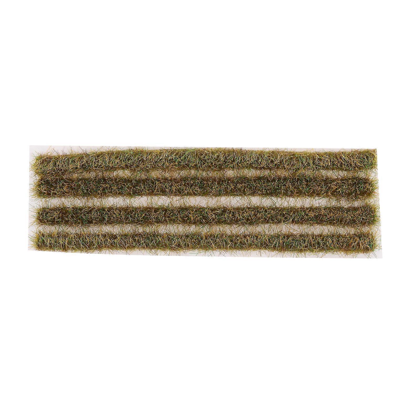 Static Grass Strip Model Rice Field Grass for Simulation Decor 1Set