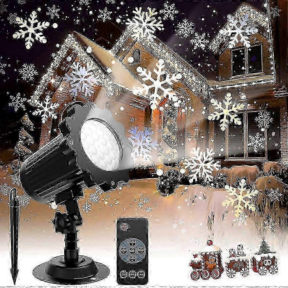LED Projector Christmas,Snowflake Projector Light Projector Lamp