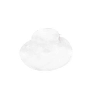 PVC solhatt til strand, båtliv, ferie, park, basseng, fotturer, camping, hagearbeid, turisme, helgetur, 34x34x9,5cm, 1 stk.
