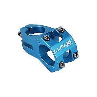 LUNJE Sykkelstyrestem, Gearaluminiumslegering med fast nedgiring, kort styrestem, CNC uthulet for seterør, terrengsykkelstyrestem B