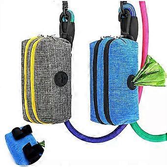 Pet Dog Poop Bag Dispenser Carrier Waste Bags Dog Walking Cleaning Accessories
