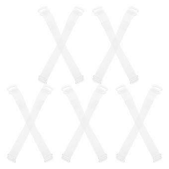 5 Pairs Women High Heels Shoe Straps Replacement Shoe Straps Detachable Shoe Straps  High Heels Anti-Loose Heel Straps Shoe Heel Straps (L)