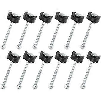 12Pcs Trampoline Screws Trampoline Accessories Long Screws Anti Falling Fixator