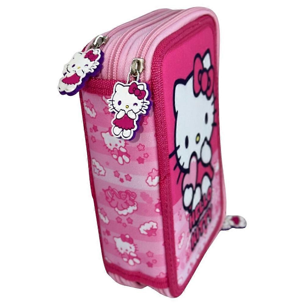 Trousse triple Hello Kitty