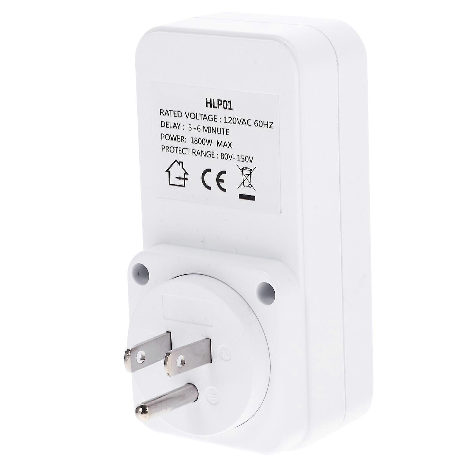 Voltage Protector Socket Kitchen Refrigerator Protection Socket (US Plug)