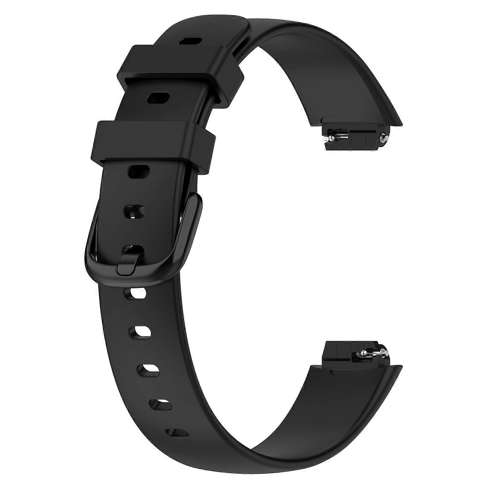 Large Size Black TPE Replacement Watch Band For Fitbit Inspire3