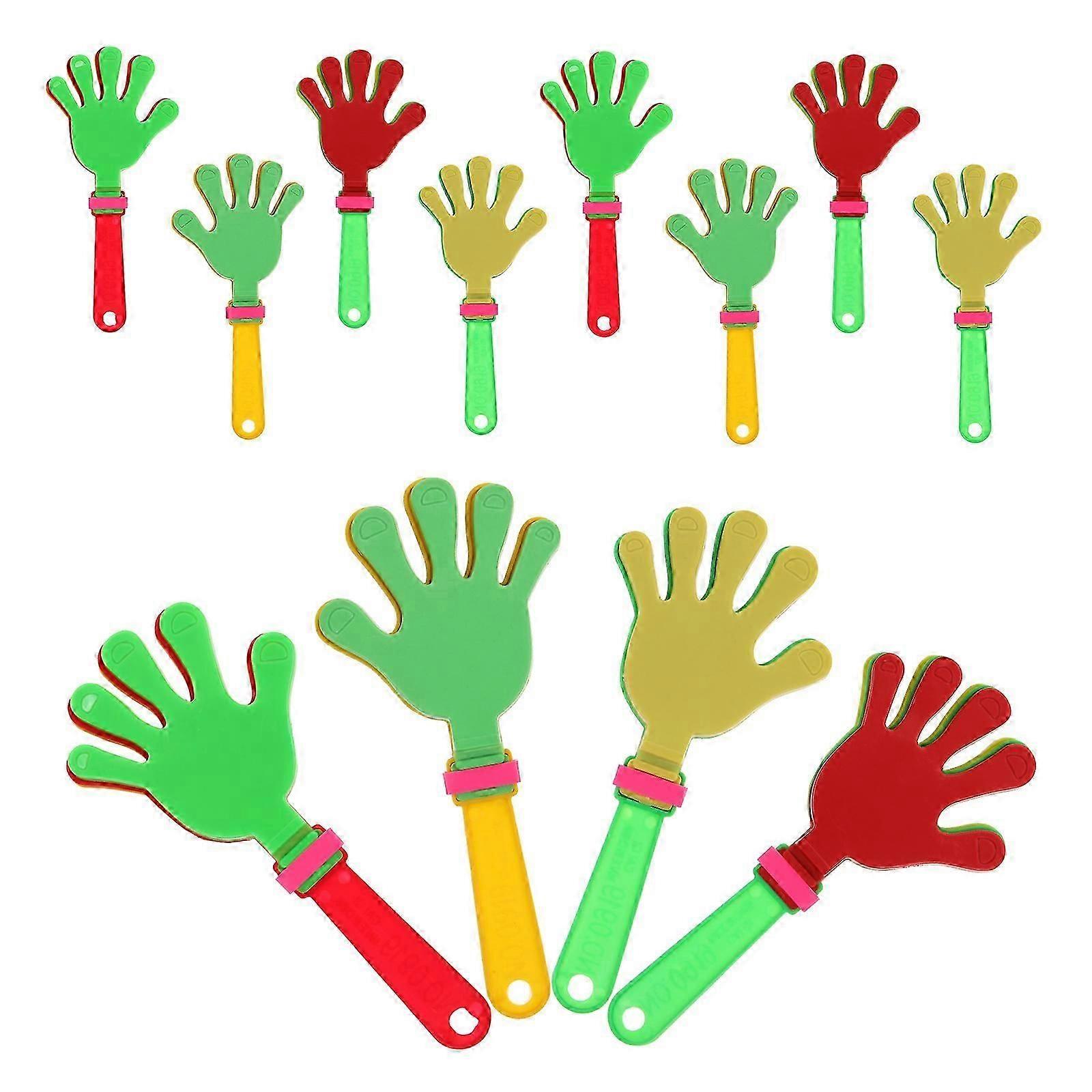 Palm Clapping Device Hand Clapper for Noisemaker 36Pcs Assorted Color