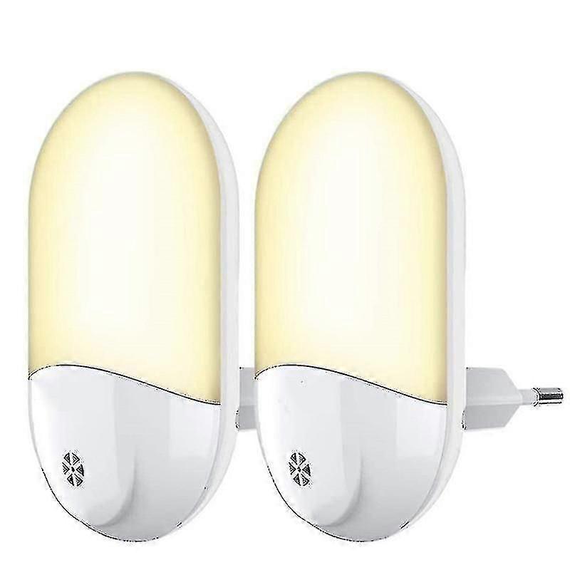 Automatic Led Night Light Insert Energy Saving Dusk 2 Dawn Sensor Kids