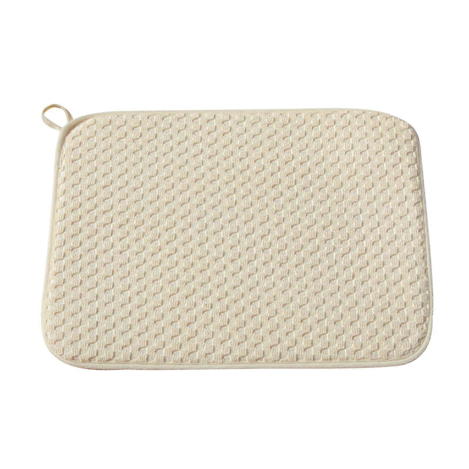 Microfiber Dish Drying Mat for Kitchen Counter, Absorbent, 20x15 Inch