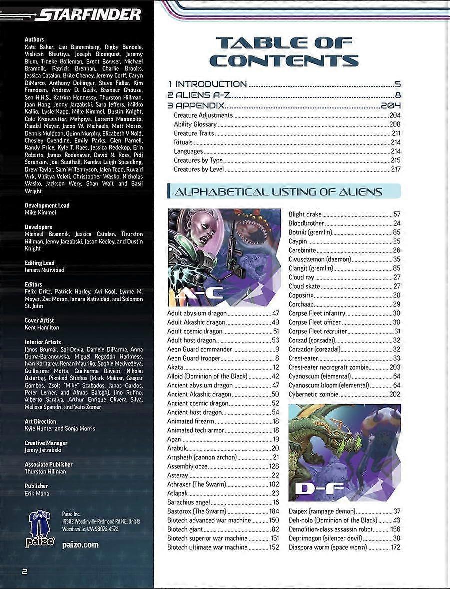Starfinder Alien Core Pocket Edition (S2)