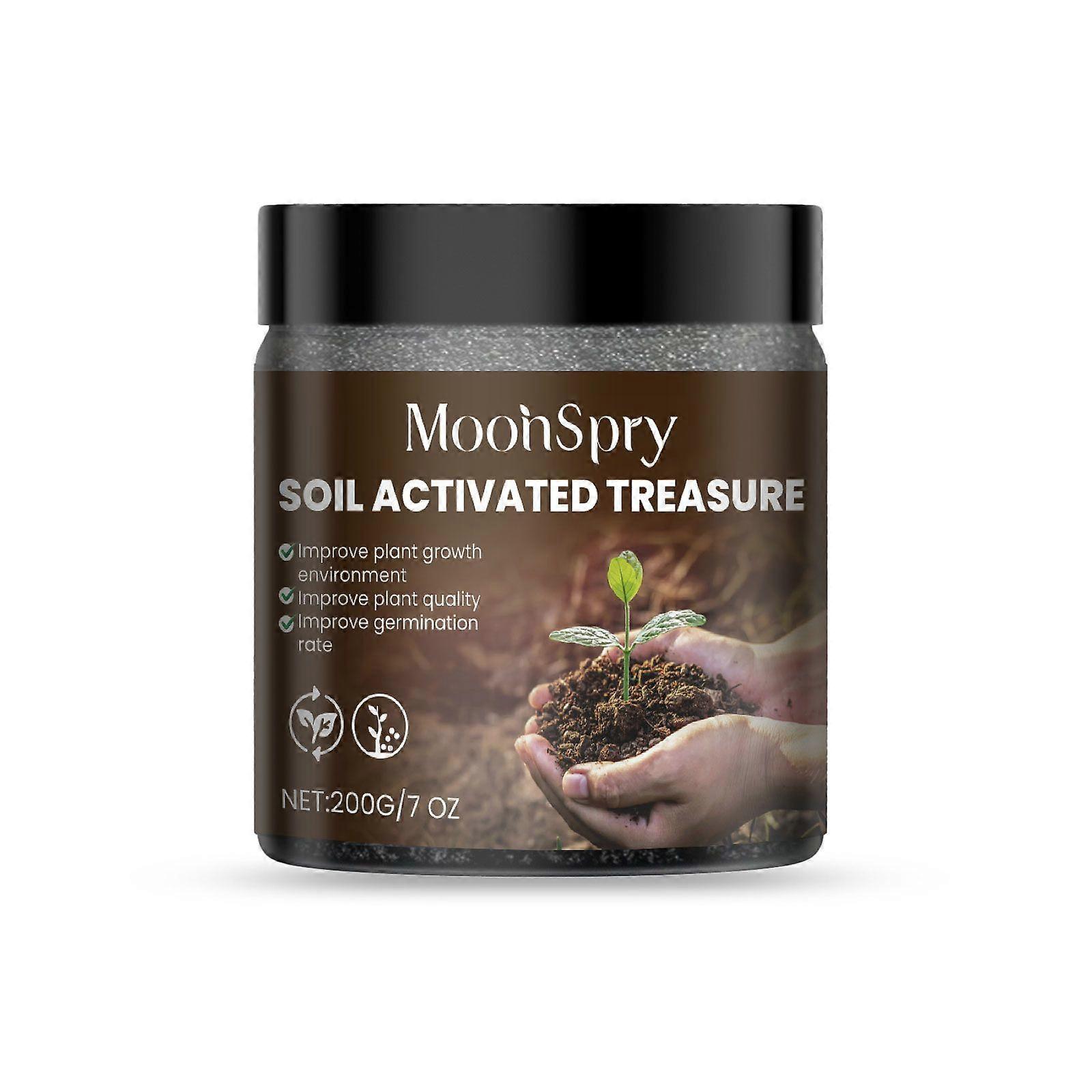 Poudre activatrice de nutriments du sol, engrais microbien à base d'acide fulvique et de potassium pour des racines plus saines, une fertilité améliorée et un pH équilibré (horticulture)