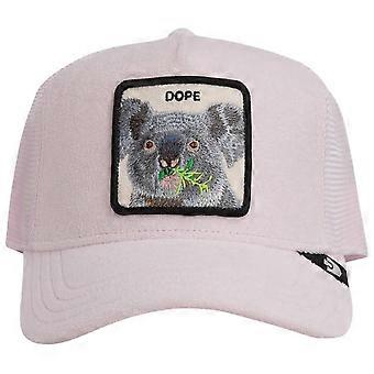 Goorin Bros Terry Cloth Koala Trucker Hat - White/Grey