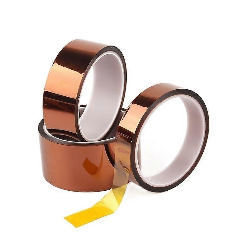 Polyimide Heat Resistant Tape 30mm  Temperature Electrical Insulating for 3D Printer 33m Roll