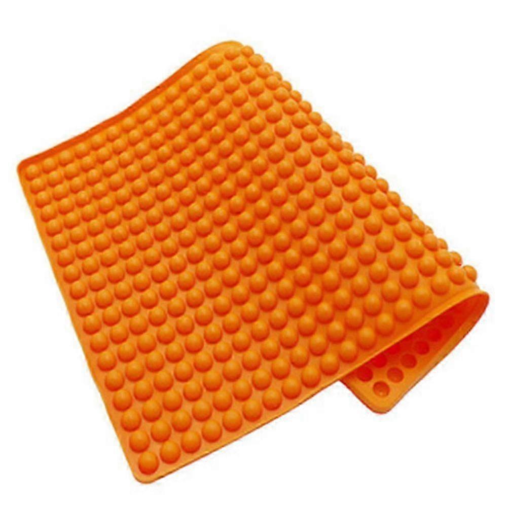 2Cm Round Silicone Barbecue Grill Mat