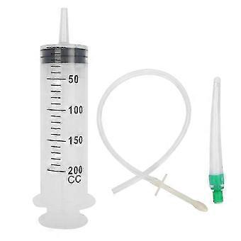 200ml Enema Syringe compatible with Hygienic Vaginal and Anal Cleaning, Suitable compatible with Men and Women