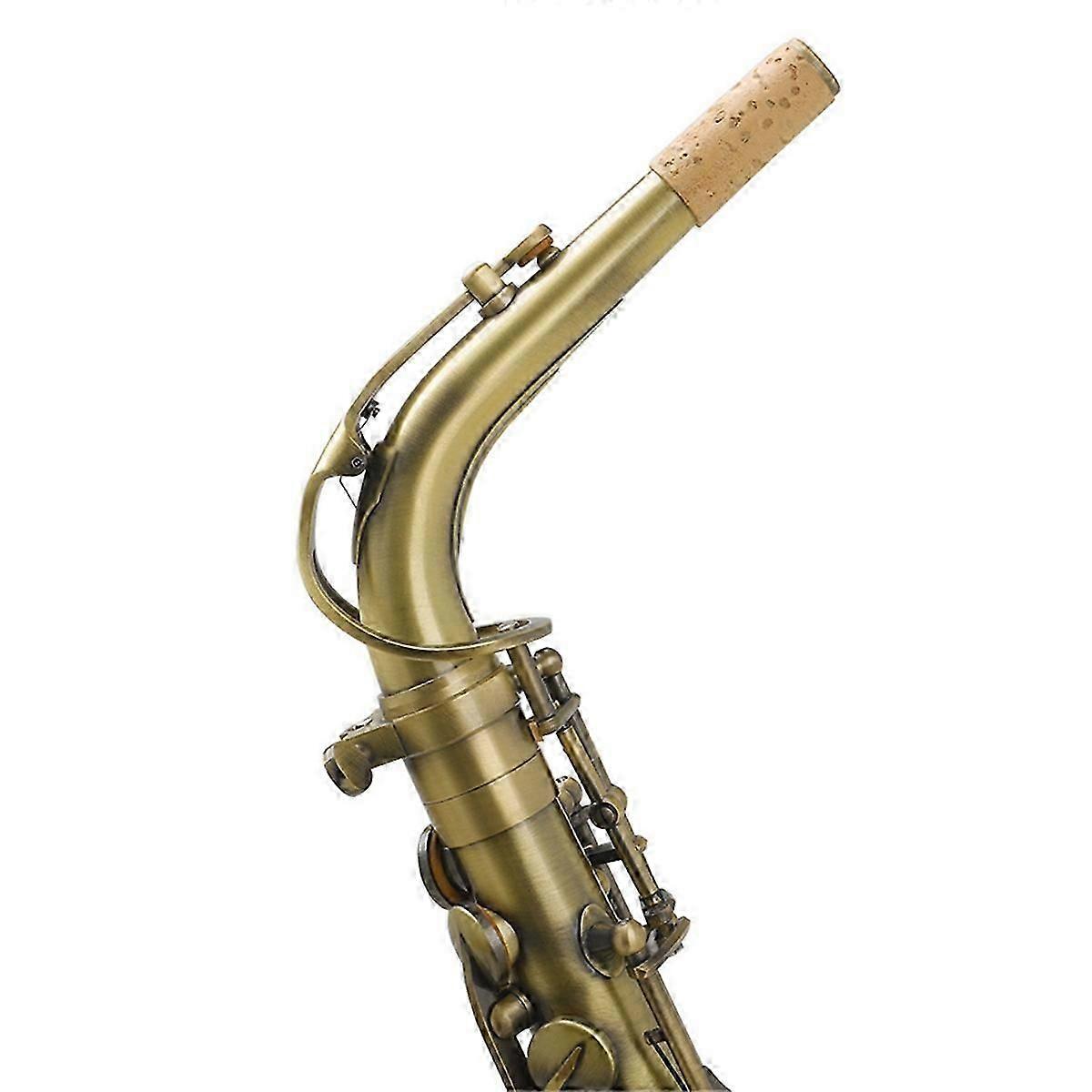 Brass bent pipe for E flat alto saxophone neck accessory