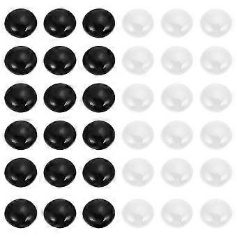 Go Chess Pieces 1 Set Flat Ceramic Go Game Beads