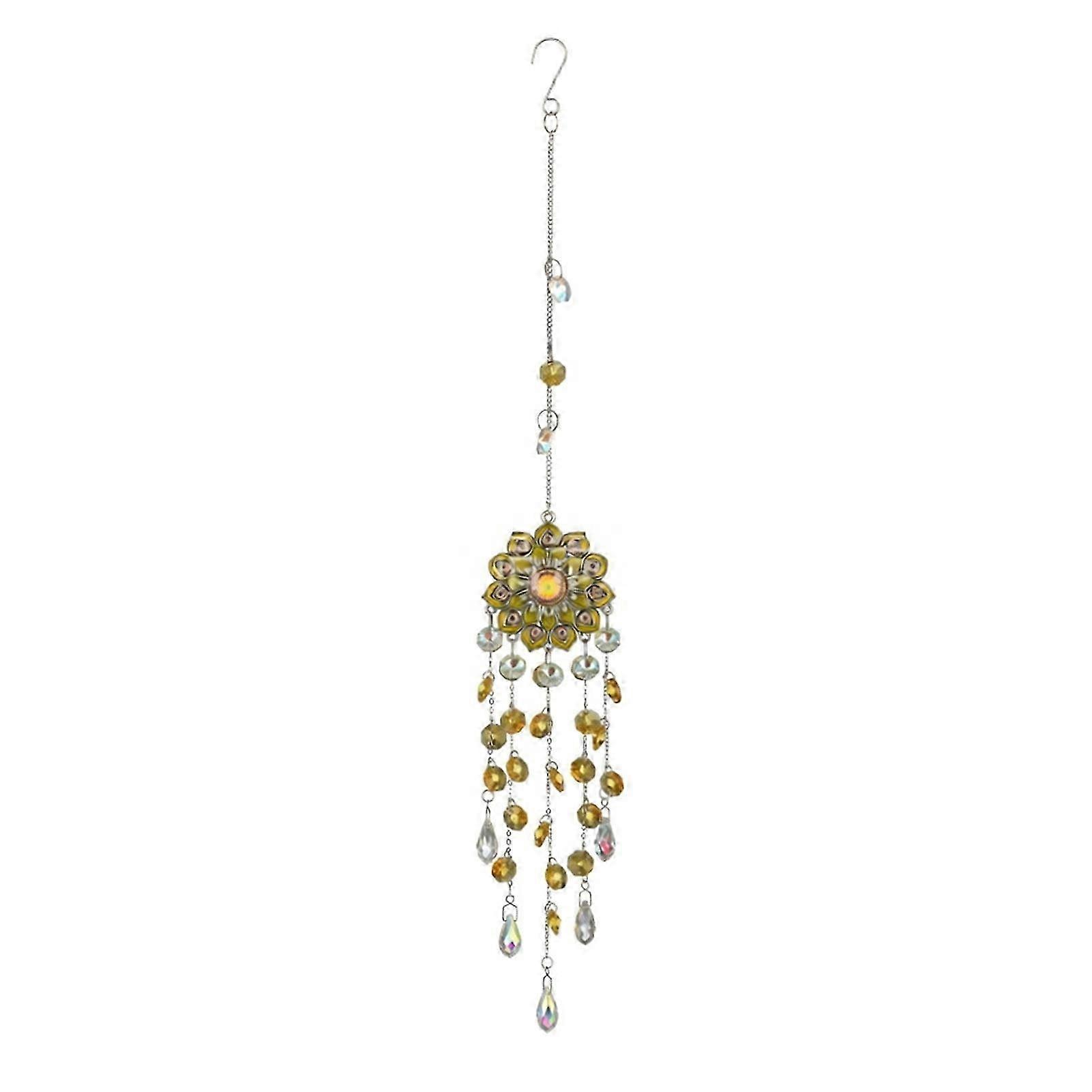 Rainbow Crystal Flower Sun Catcher