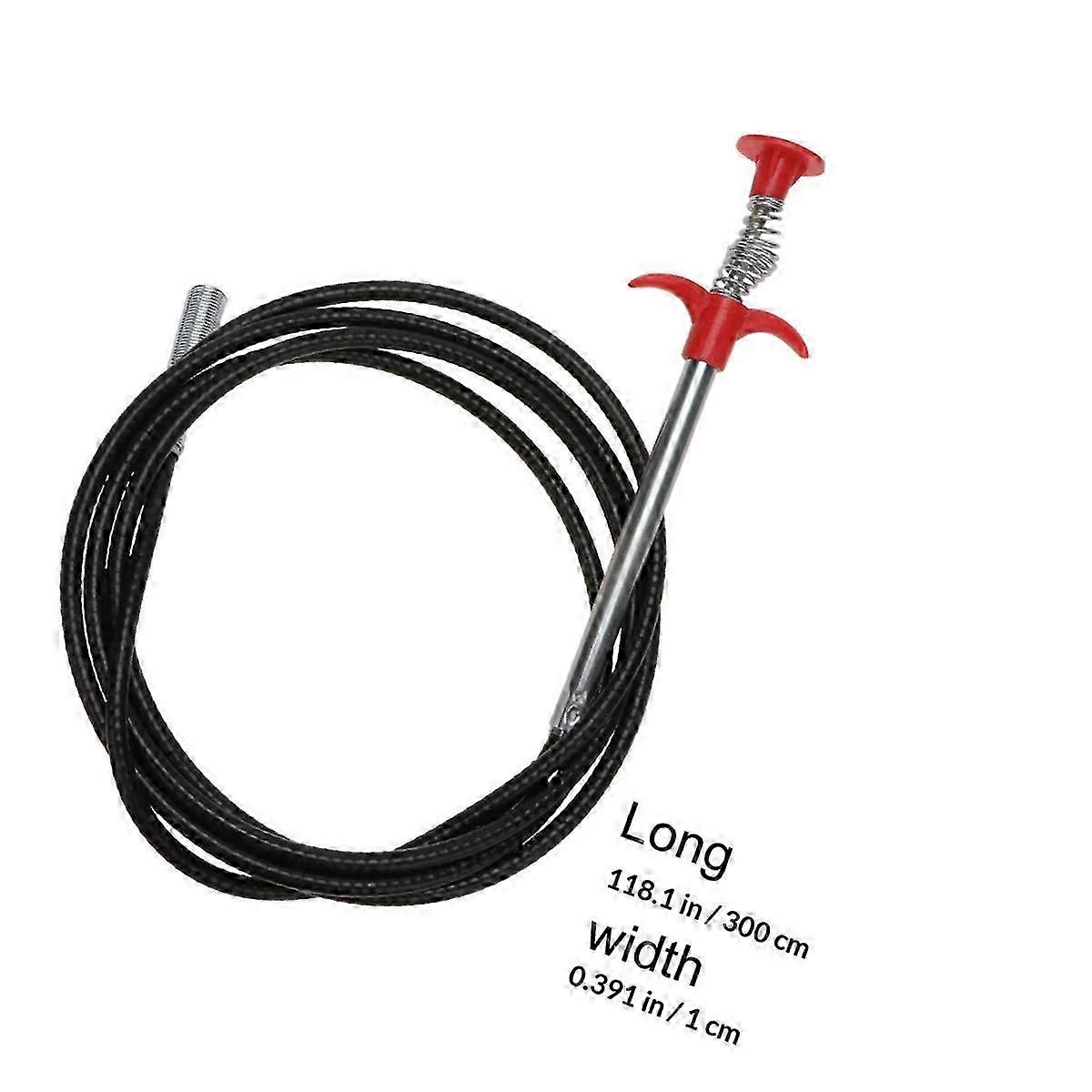 Drain Remover Cleaning Tool Multifunctional Drain Bendable Pipe Dredging Tool