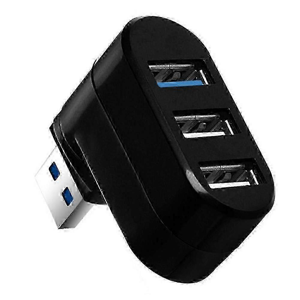 Rotating 3-Port USB 3.0 Hub
