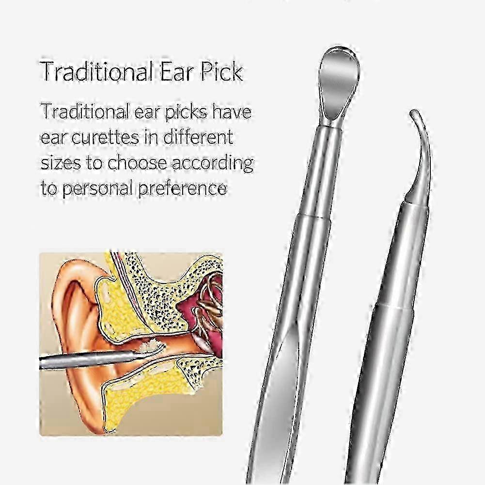 8 Pcs Ear Pick Earwax Removal Kit