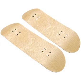 Mini skateboard da dito in legno, 2 pezzi di ricambio, tavole in acero resistenti