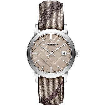 Burberry city Quartz Analog Unisex Watch with BU9029 Cowskin Bracelet