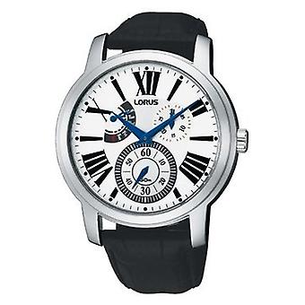Lorus klokker kvarts analog menns klokke med cowskin armbånd RP827AX