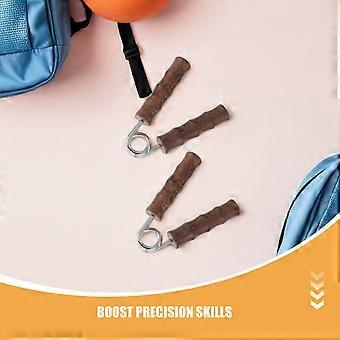 Holz-Handgriff-Stärkungshilfe für Fingerflexibilität, 4 Stück. (Grifftrainer)