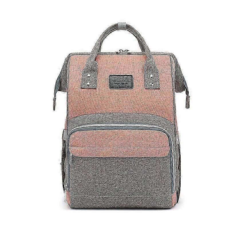 Waterproof Foldable Baby Nappy Bag Backpack Multifunctional Changing Bag