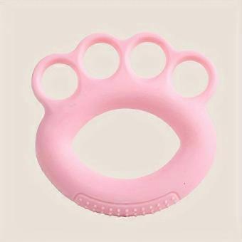 2 Pcs Silicone Hand Grip Strengthener, Five-Finger Grip Ring Set for Rehabilitation and Finger Fitness, Hand Exercise Trainer