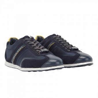 Hugo Boss Mens Stiven Leather Lace Up Trainers