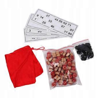 Party Family Board Game: Traditional Lotto with 24 Cards, Classic Tabletop Play Set.C4
