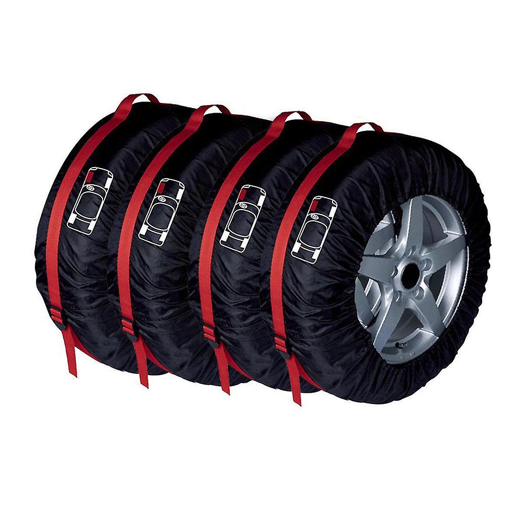 Spare Wheel Tire Covers with Handle Elastic Rope for Car Universal Weatherproof