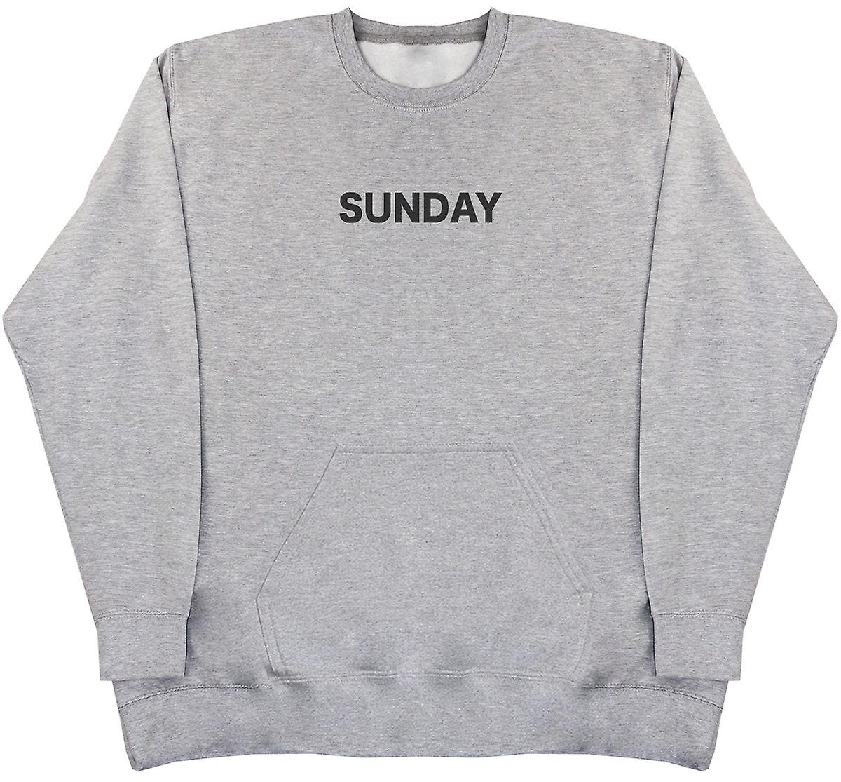 Sunday - Huge Oversized Hoodless Hoodie