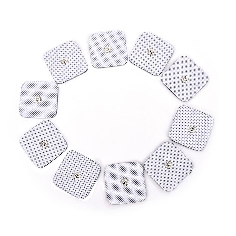10pcs Silicone Gel Tens Units Electrode Replacement Pads For Massagers Practical