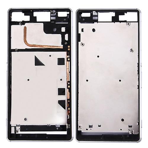 Single Sim Front Housing Lcd Frame Bezel For Sony Xperia Z3