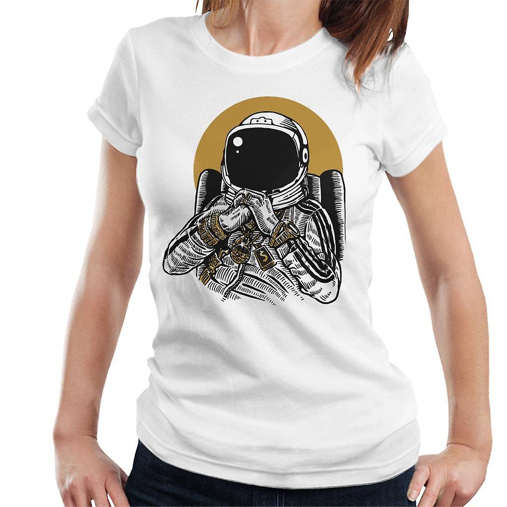 Space DJ ženy ' s T-shirt