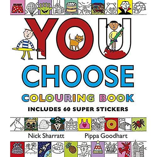 Sie wählen!: Malbuch mit Stickern