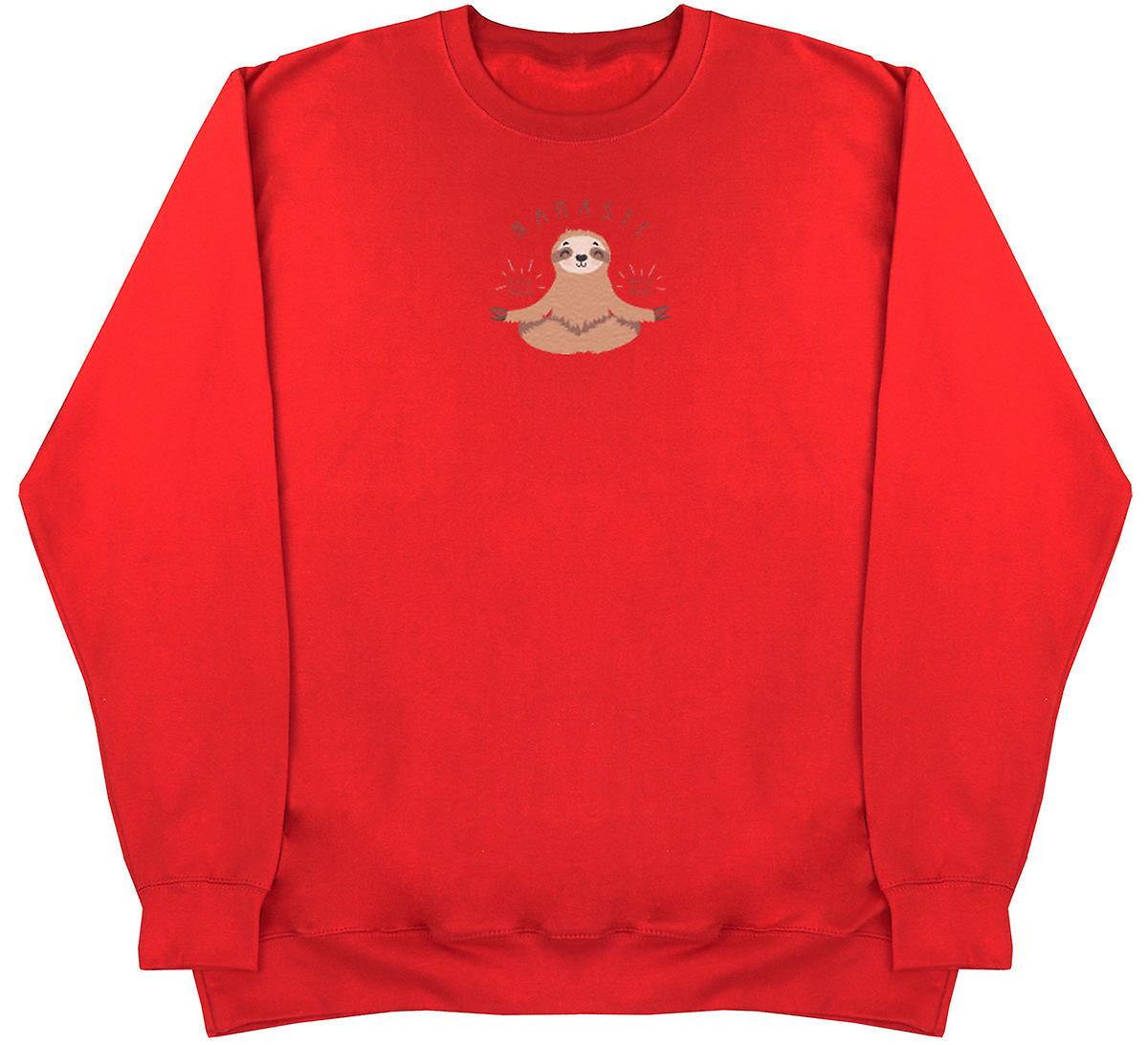Namaste Sloth - Kids Oversized Comfy Sweater