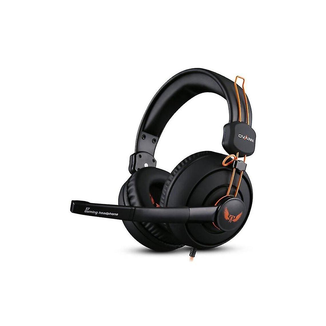 X7 3.5mm Plug Plug Transmission Stereo Deep Bass Boyfriend Headphone With Mic