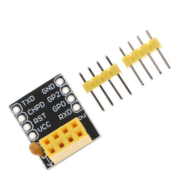 7xESP8266 ESP01 ESP01S Breadboard Module,Breakout Breadboard Adapter