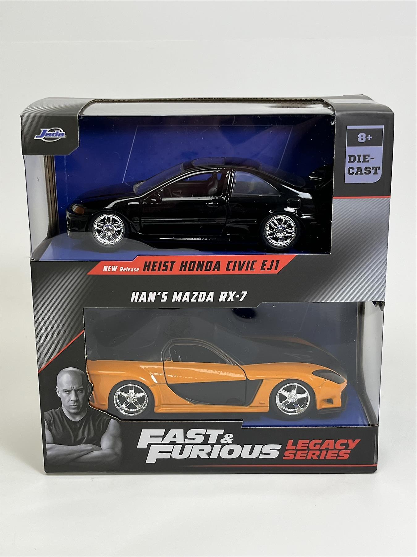 Fast and Furious Twin Set Heist Honda and Hans Mazda 1:32 253202011