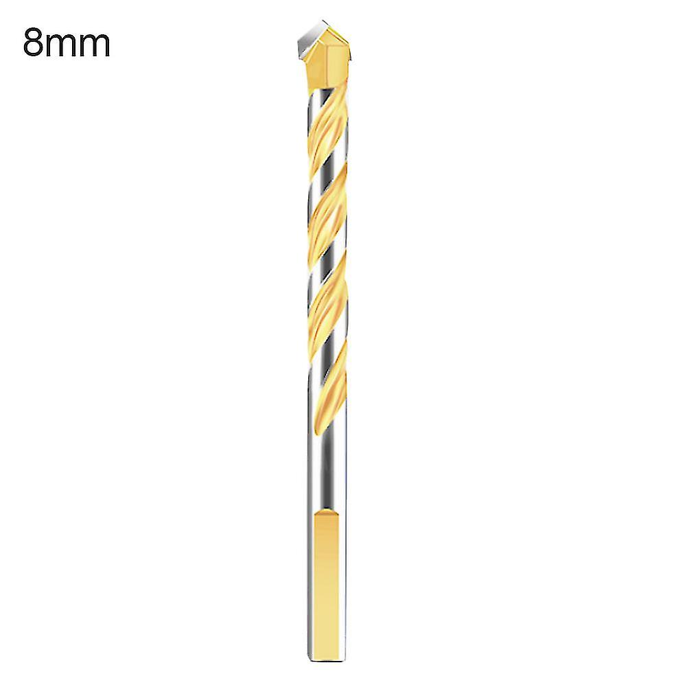 5/6/8/10/12mm Multifunctional Triangle Glass Ceramic Tile Drilling Twist Bit